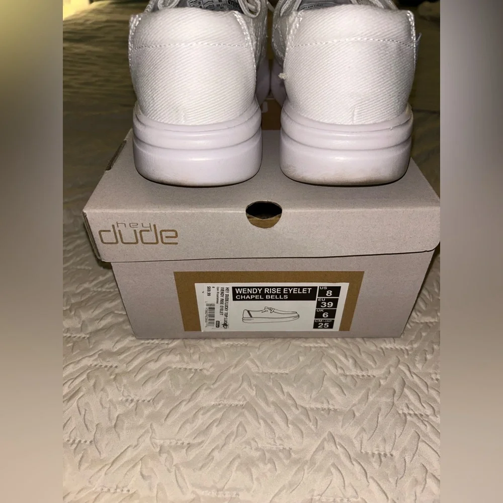 Hey Dude Wendy Rise Eyelet Slip-On Shoe - Picture 4 of 4